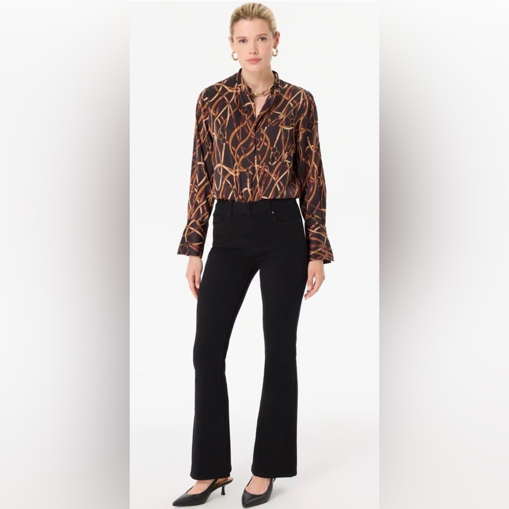 WHBM Black Flare Jean
